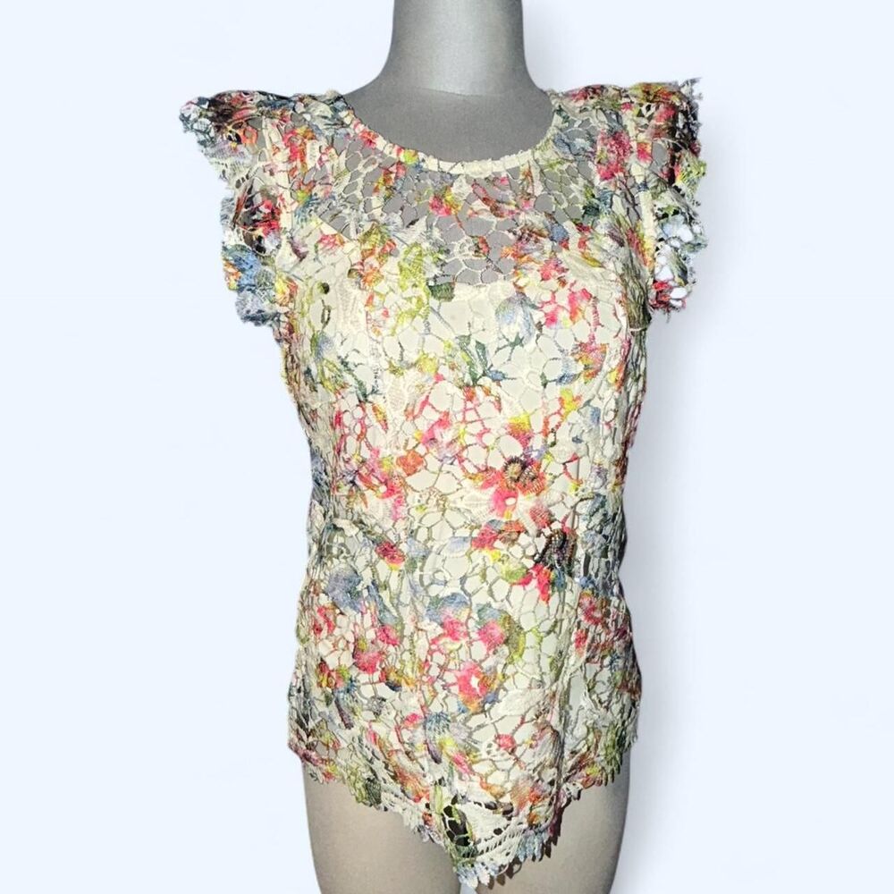 Vintage-american Women's multi Blouse